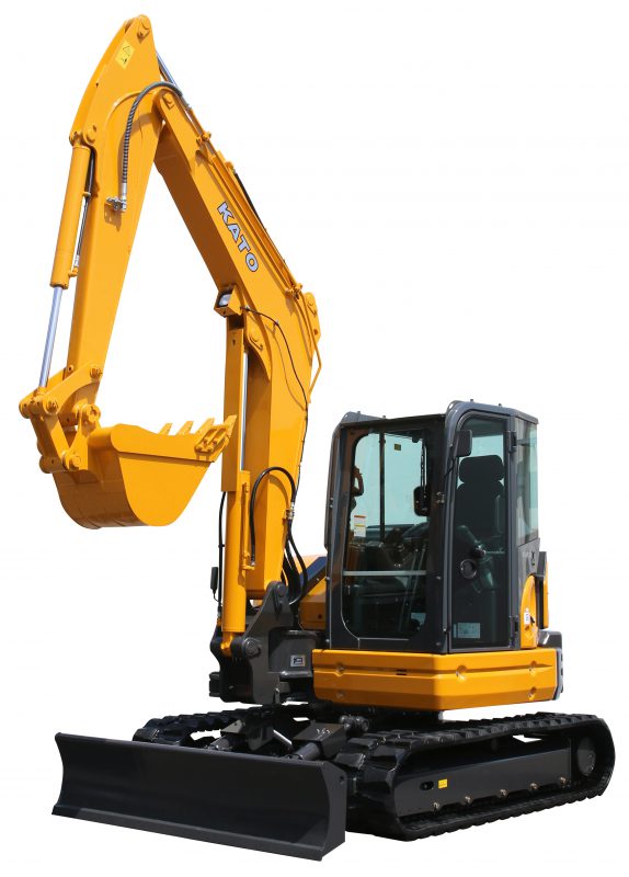 8,000lb Mini Excavator w/ Cab