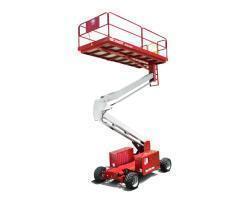 Large Platform Rough Terrain Scissor Lifts
