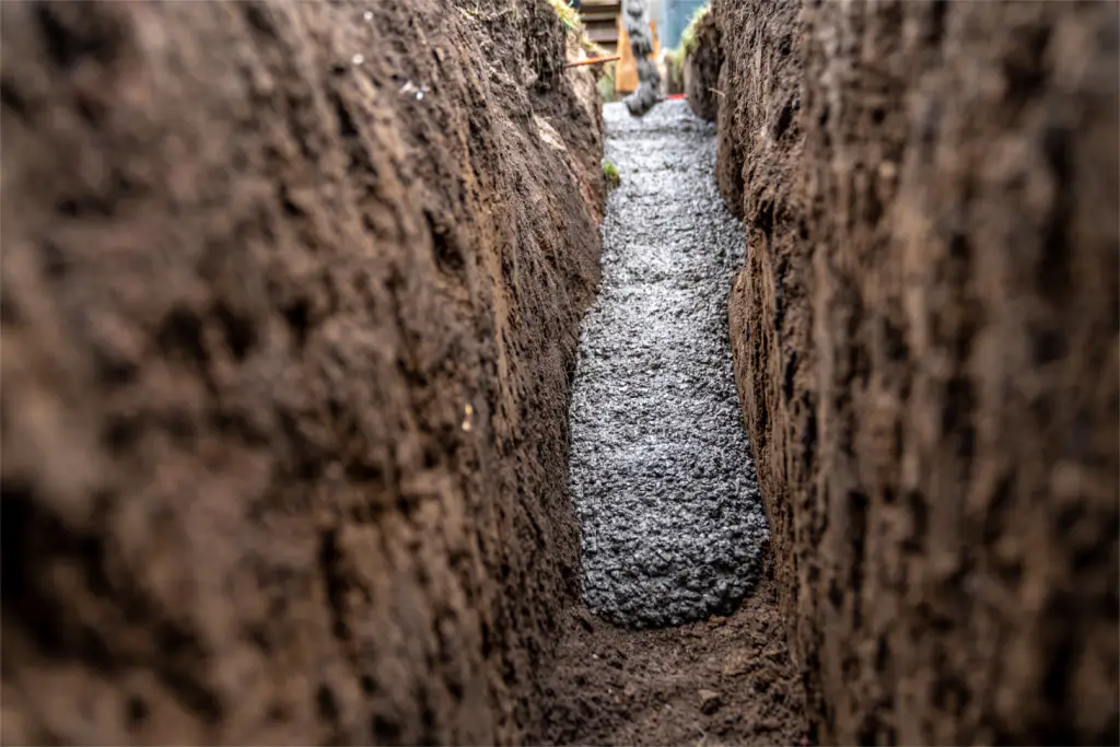 trencher rentals from corning rental