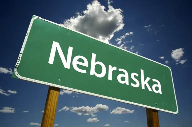 nebraska road sign