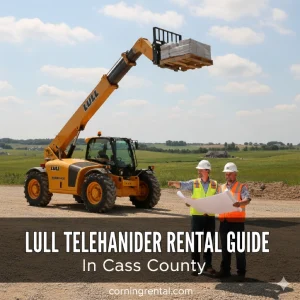 Lull Telehandler Rental in Cass County: Serving Plattsmouth, Weeping Water & Beyond