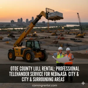 Otoe County Lull Rental: Professional Telehandler Service for Nebraska City & Surrounding Areas