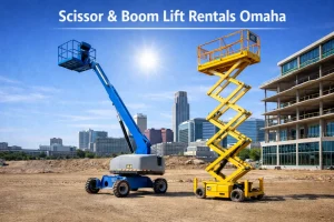 Scissor Lifts, Boom Lifts & Construction Machinery for Rent in Omaha, Nebraska with Corning Rental