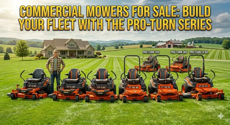 Commercial Mowers for Sale: Build Your Fleet with the Pro-Turn Series