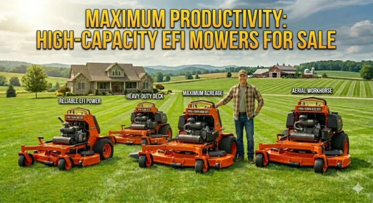Maximum Productivity: High-Capacity EFI Mowers for Sale