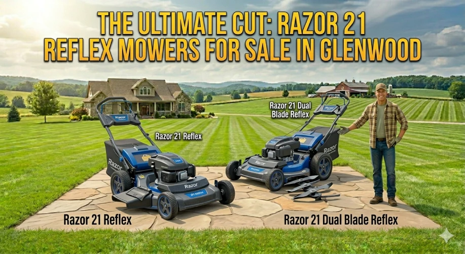 The Ultimate Cut: Razor 21 Reflex Mowers for Sale in Glenwood