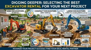 Digging Deeper: Selecting the Best Excavator Rental for Your Next Project