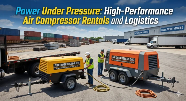 Blog 28 Power Under Pressure: High-Performance Air Compressor Rentals and Logistics