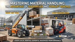 Mastering Material Handling: The Advantage of Telehandler and Forklift Rentals