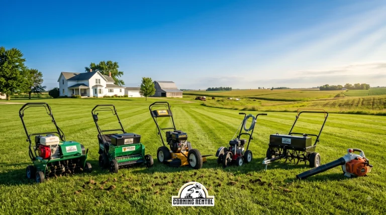 The Complete Guide to Lawn Care Equipment Rentals in Southwest Iowa: Aerators, Overseeders, Blowers, Trimmers & More