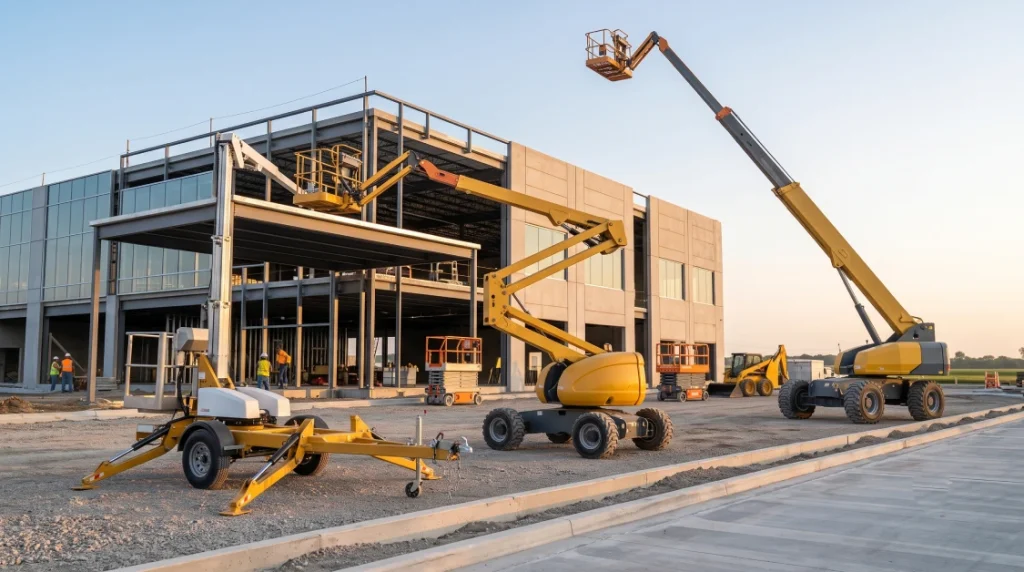 Boom Lift Rental Guide: Types of Lifts for Painting, Construction & Exterior Work