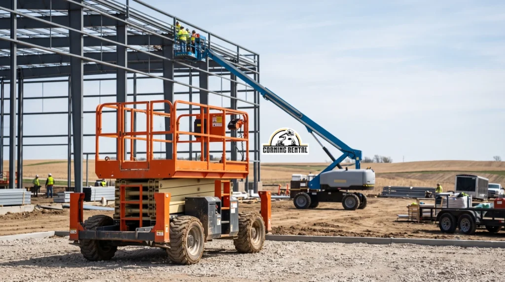 Aerial Lift Rentals in Iowa: How to Choose Between Boom Lifts, Scissor Lifts and Other Work Platforms