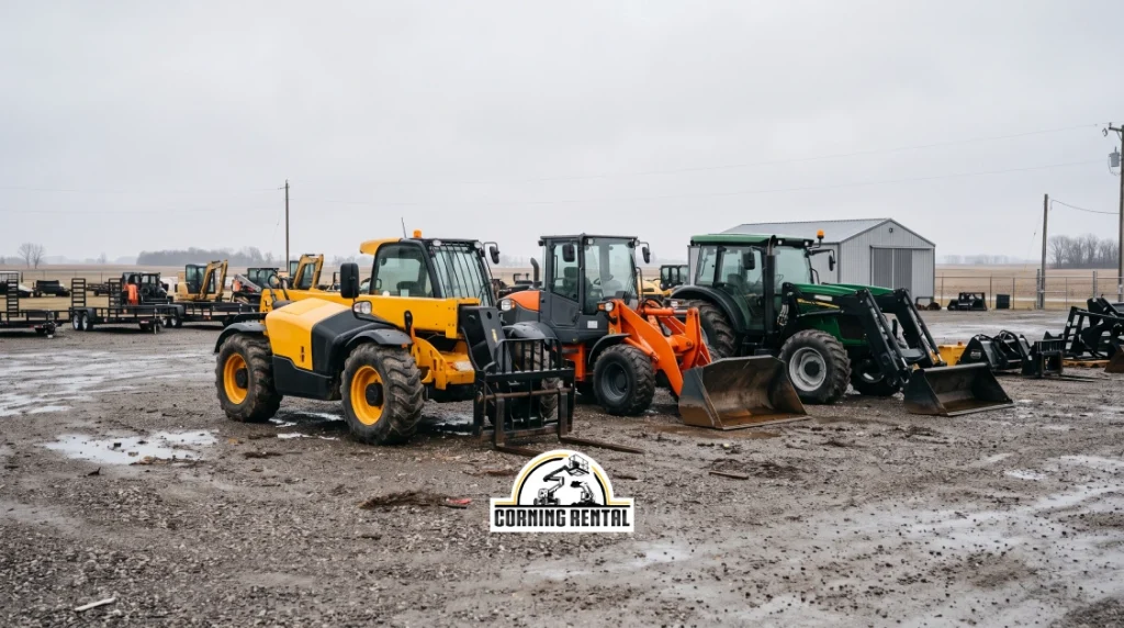 Material Handling Equipment Rentals: Forklifts, Telehandlers, Tractors and Loaders